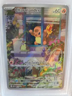 CHARMANDER POKEMON CENTER #044 - 2023- OBSIDIAN FLAMES- PSA NM 7 - Image 3