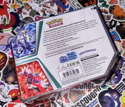 Pokemon TCG Paldea Legends: Koraidon ex Tin - Factory Sealed - 5 Booster Packs - Image 2