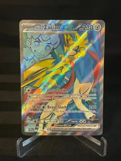 Pokemon TCG Hop's Zacian EX #176/159 FULL ART SV: Journey Together - Image 1