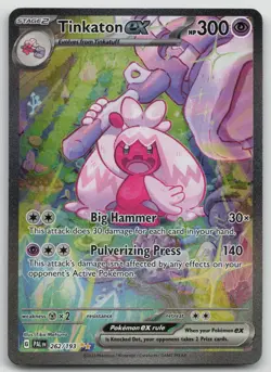 Pokemon TCG Paldea Evolved Tinkaton ex 262/193 Special Illustration Rare - Image 1