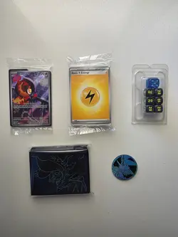 Pokemon Phantasmal Flames ETB Accessories + Promo Card - Image 1