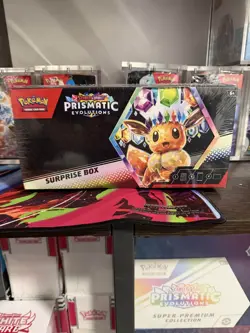 Pokemon TCG Scarlet and Violet Prismatic Evolutions Surprise Box New & Sealed - Image 1