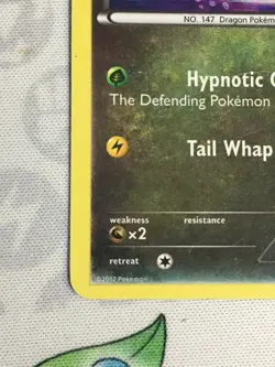 D1318 POKEMON TCG BLACK & WHITE DRAGON VAULT DRATINI HOLO HP NO RARITY - Image 4