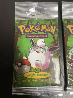 Pokemon Jungle Long Crimp Booster Packs All Artworks 1 Heavy Pack. Originalowner 742818061384 - Image 2
