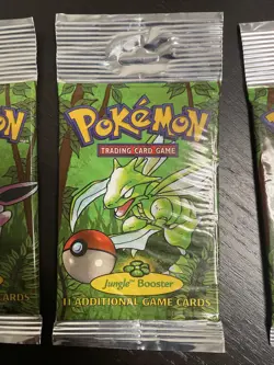 Pokemon Jungle Long Crimp Booster Packs All Artworks 1 Heavy Pack. Originalowner 742818061384 - Image 3