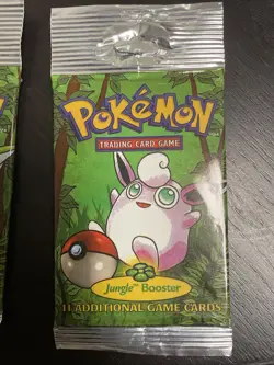 Pokemon Jungle Long Crimp Booster Packs All Artworks 1 Heavy Pack. Originalowner 742818061384 - Image 4