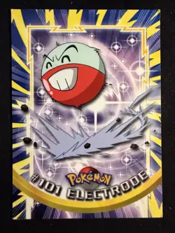 2000 Topps Electrode Pokemon TCG TV Animation Series #101 Blue Label LP - Image 1