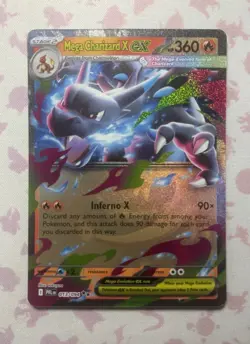 Pokemon TCG: Mega Charizard X EX 013/094 Phantasmal Flames Double Rare NM - Image 1