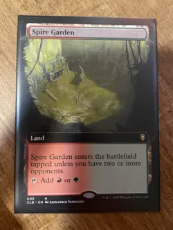 Spire Garden (Extended Art) Commander Legends: Battle for Baldur's Gate Regular - Image 1
