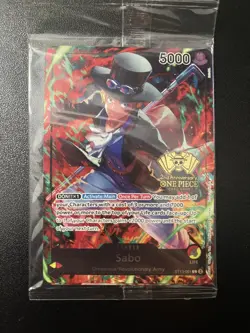 One Piece 2nd Anniversary Tournament Winner Leader Pack Ace Sabo Luffy Sealed - Image 1