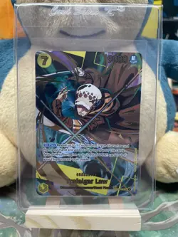 One Piece TCG - Trafalgar Law - OP10-119 (SP) - Premium Booster Vol 2 NM - Image 1
