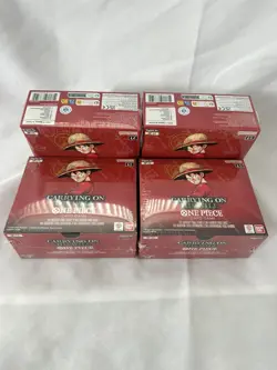 Lot of (4) One Piece OP-13 Carrying On His Will Booster Boxes Sealed!!🔥🔥 - Image 3