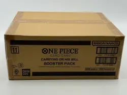 One Piece English OP-13 Carrying On His Will Booster Box Case Sealed - Image 1