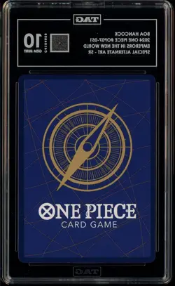2024 One Piece OP07-051 Special Alternate Art Boa Hancock TAG 10 GEM MINT - Image 3