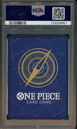 2024 One Piece EN Convention Exclusive Foil #043 Monkey D. Luffy PSA 10 GEM MINT - Image 3