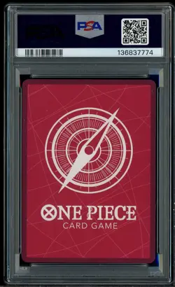 2025 One Piece EN Dodgers X One Piece Night #010 Monkey D. Luffy PSA 10 GEM MINT - Image 3