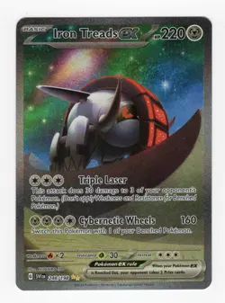 Pokemon TCG Card Iron Treads ex 248/198 Scarlet & Violet Base Holo Rare - NM - Image 1