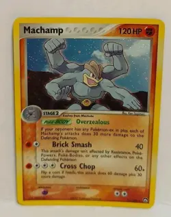 Machamp 11/108 Rare Holo Ex Power Keepers Pokemon Card 2007 - Image 1