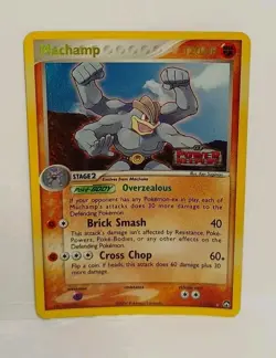 Machamp 11/108 EX Power Keepers Rare Stamped Reverse Holo Pokemon Card 2007 - Image 1