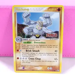 Machamp 11/108 2007 EX Power Keepers Reverse Holo Stamped Pokemon TCG Card LP - Image 1