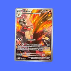 Blaziken 192/182 Destined Rivals Illustration Rare 2025 Pokemon TCG Card NM - Image 1