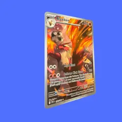 Blaziken 192/182 Destined Rivals Illustration Rare 2025 Pokemon TCG Card NM - Image 3