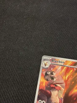 Pokemon TCG Destined Rivals Set: Blaziken 192/182 Illustration Rare Card - NM - Image 2