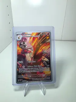 Blaziken 192/182 Destined Rivals Illustration Rare 2025 Pokemon TCG Card NM - Image 1