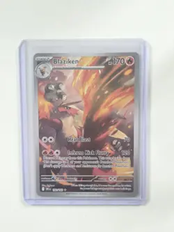 Blaziken 192/182 Destined Rivals Illustration Rare 2025 Pokemon TCG Card NM - Image 1