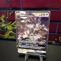 Pokemon TCG Silvally GX Holo Ultra Rare Card Sun & Moon Cosmic Eclipse 184/236 - Image 3