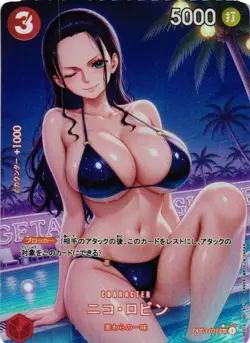 NICO ROBIN ONE PIECE Holographic Custom Art Goddess Story Collectible Card - Image 1