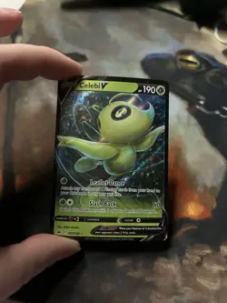 Celebi v 007/198 SWSH06 Chilling Reign Pokemon Card TCG Holo - Image 2