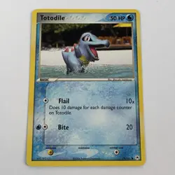 Pokemon TCG Card Totodile 79/101 Hidden Legends Common Regular - Image 1