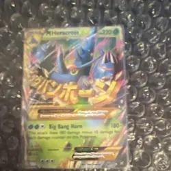 Pokemon TCG M Venusaur EX & M Heracross EX Holo Card Lot - 2 Cards - Image 2