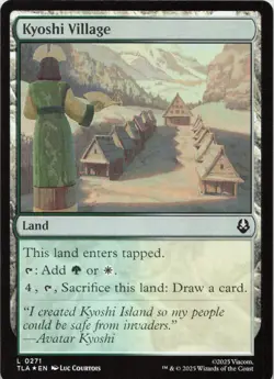 Kyoshi Village - FOIL - L Avatar: The Last Airbender 271 - MTG - Image 1