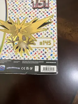 Pokemon TCG Scarlet & Violet 151 Zapdos Ex Collection |BRAND NEW SEALED Pokemon - Image 4