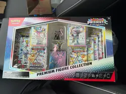 Pokemon Prismatic Evolutions Premium Figure Collection New Sealed IN HAND - Image 1