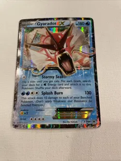 Pokemon TCG Gyarados EX XY Black Star Promos XY106 Holo Promo-LP - Image 1