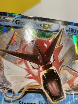 Pokemon TCG Gyarados EX XY Black Star Promos XY106 Holo Promo-LP - Image 2