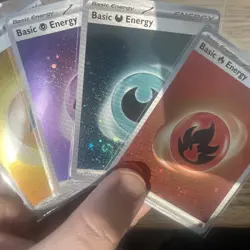 Pokemon Holo Energies Lot Of 4 COSMOS HOLO 🌀 SWIRL - SVE- Pokemon 151 - Image 2