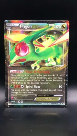 Flygon EX XY61 XY Holo Black Star Promo Pokemon - Image 1
