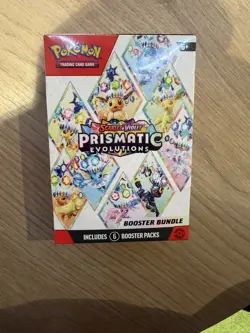 Pokemon Scarlet & Violet Prismatic Evolutions Booster Bundle Brand New - Image 1