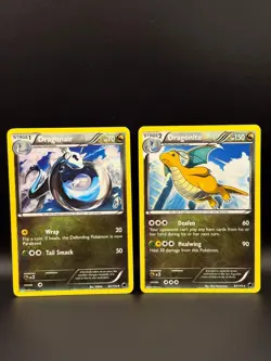 2013 Pokemon Plasma Freeze Reverse Foil/Holo Dragonite & Dragonair RH #83/116 LP - Image 1