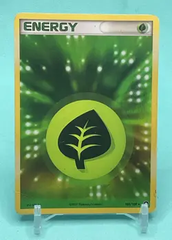 Pokemon TCG- Grass Energy- 103/108- Holo Rare- Power Keepers - Image 1