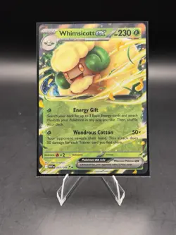 Whimsicott ex 5/86 Double Rare Holo | SV White Flare Pokemon TCG (NM) - Image 1