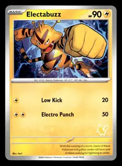 Electabuzz My First Battle Pikachu Deck Pokemon NM - Image 1