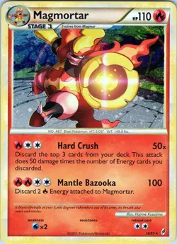 Magmortar 16/95 - Pokemon TCG Call of Legends - Holo Rare (LP) - Image 1