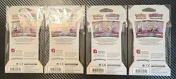 Pokemon Unified Minds Sleeved Booster Pack - 4 pack Art Set - Factory Sealed - Image 3