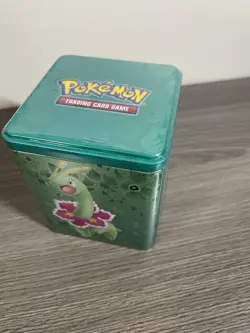 2022 Pokemon TCG Stacking Tin Sealed - Grass Type - 3 Packs - Image 1