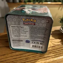 2022 Pokemon TCG Stacking Tin Sealed - Grass Type - 3 Packs - Image 3